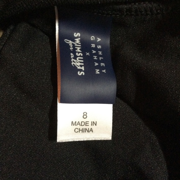 Ashley Graham X Swimsuits For All NWT Laced Halter - Picture 4 of 6